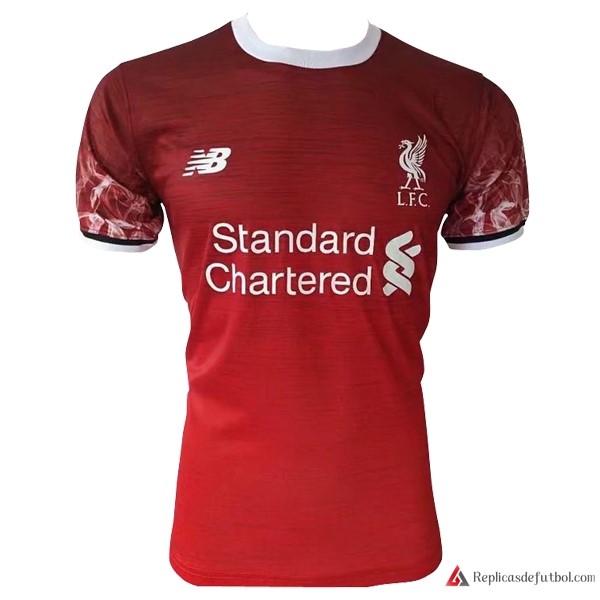 Camiseta Entrenamiento Liverpool 2017-2018 Rojo Negro